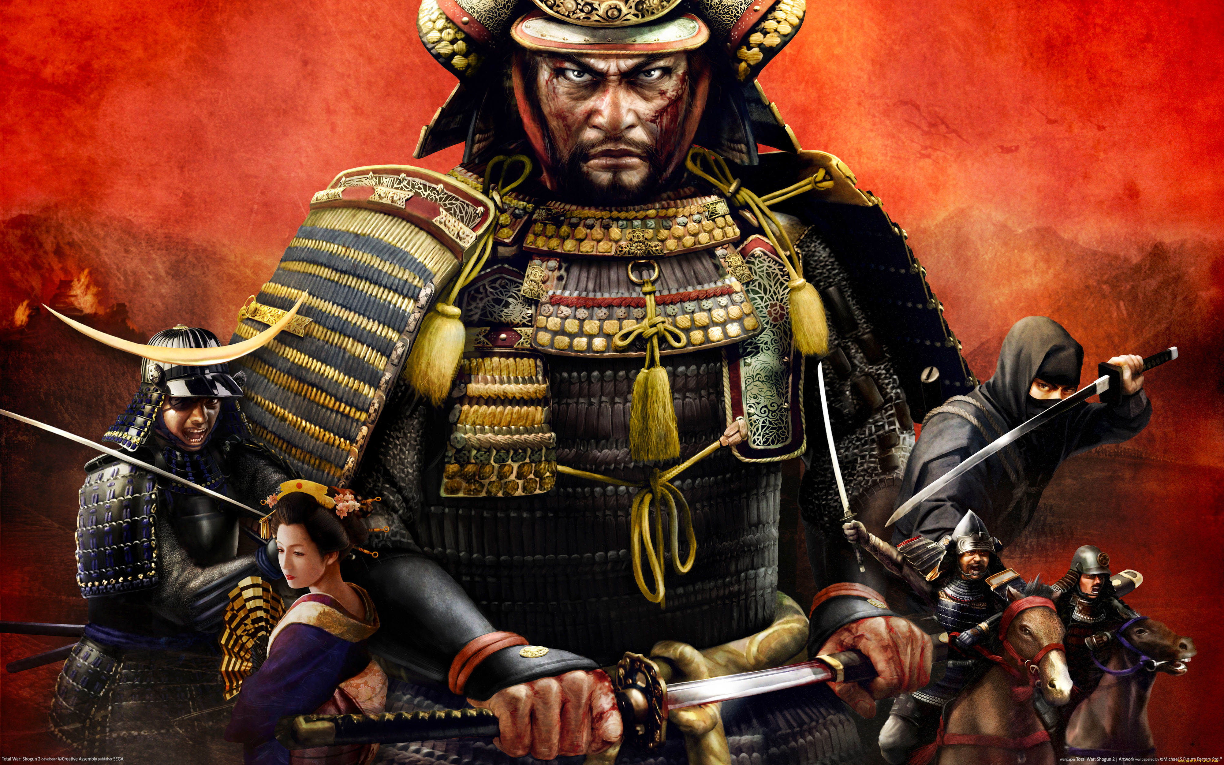 total, war, shogun, artwork, , , ii
